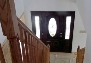 Stairs to front door