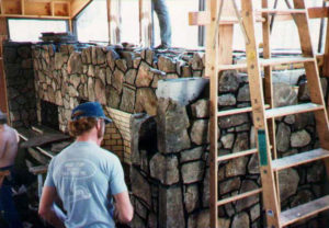 Stone Fire Place (In progress)